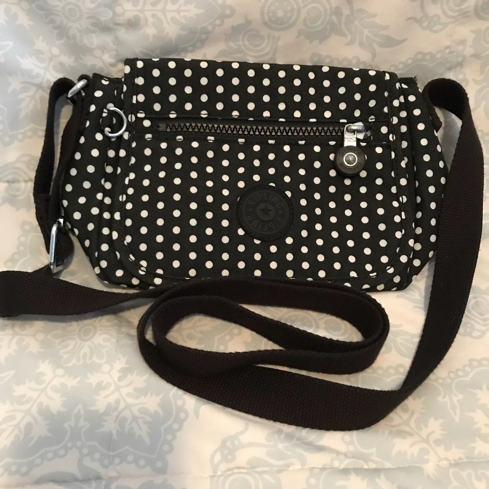 Kipling polka dot small crossbody